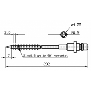 Metalquimia L232 Injector Needles